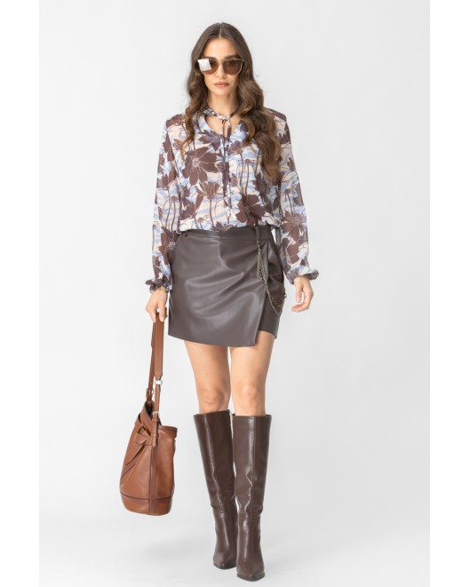 Skorts δερματίνης Coach