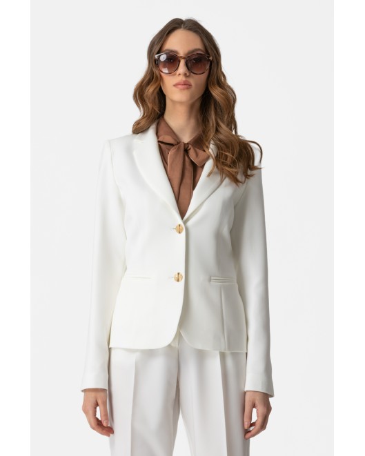 Crepe jacket  Muffin_ SLIM FIT