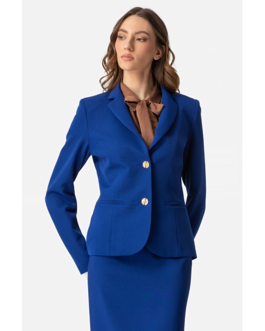 Crepe jacket  Muffin_ SLIM FIT