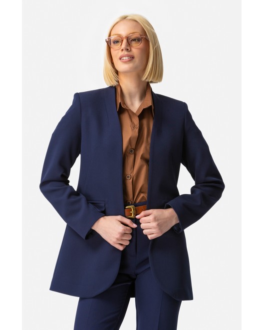 Crepe blazer_Muffin BLAZER