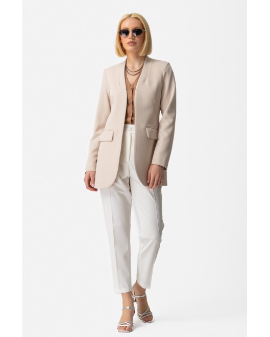 Crepe blazer_Muffin BLAZER