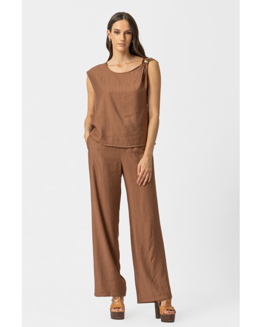 Παντελόνι eco-Palma τσαλακωτό