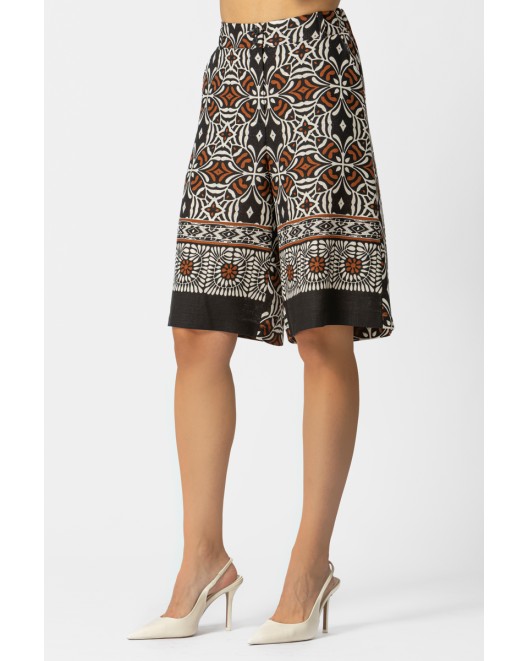 Βερμούδα λινάρι Jade