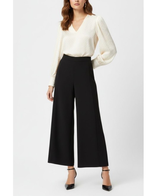 Light crepe wide trousers Attitude