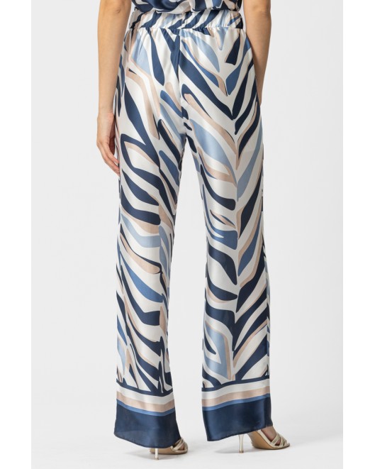 Παντελόνα σατέν λάστιχο Jasmin