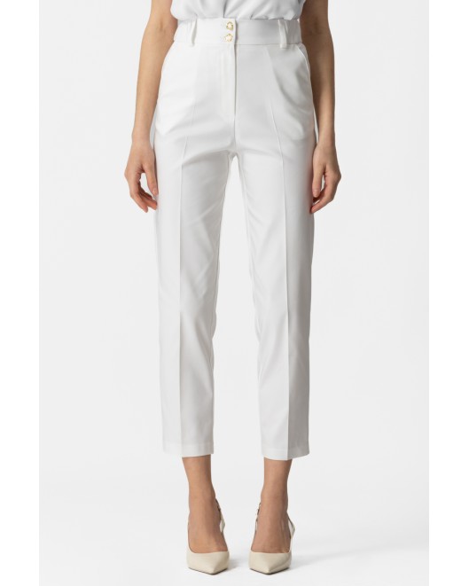 Cotton gambardine trousers Innovation STRAIGHT LINE