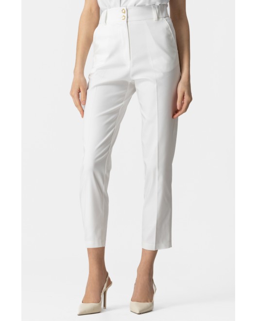 Cotton gambardine trousers Innovation STRAIGHT LINE