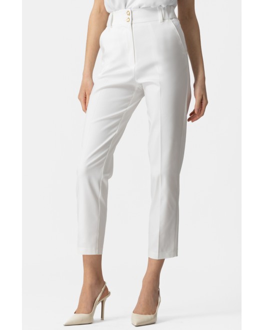 Cotton gambardine trousers Innovation STRAIGHT LINE