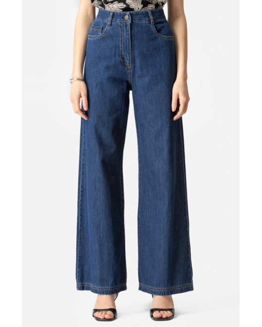 Παντελόνι jean πεντάτσεπο Denim