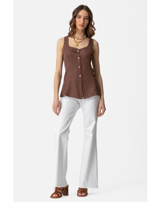 Παντελόνι πεντάτσεπο Jean Cotton