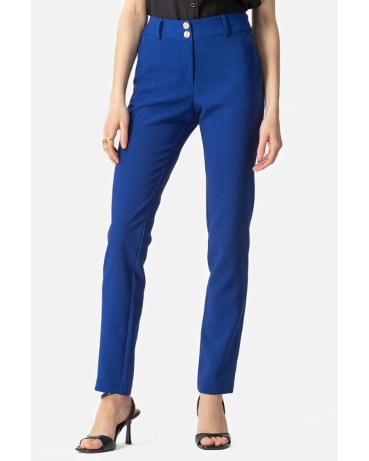 Elastic crepe_Muffin Trousers