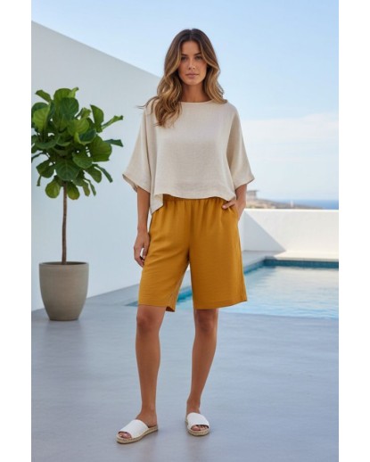 Βερμούδα Silky βισκόζ