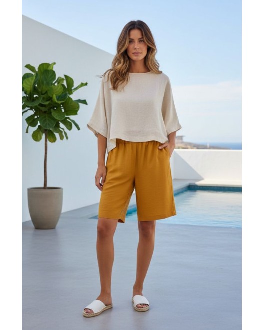 Βερμούδα Silky βισκόζ