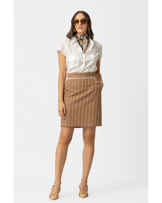 Φούστα ριγέ Melange