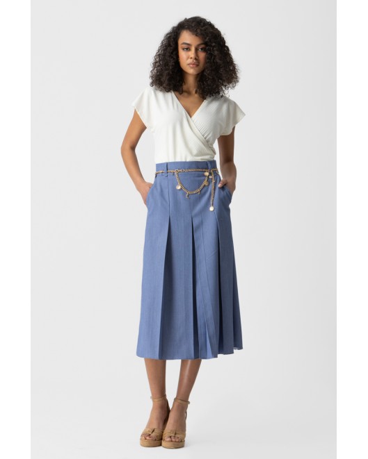 Φούστα Πιέτες Patch