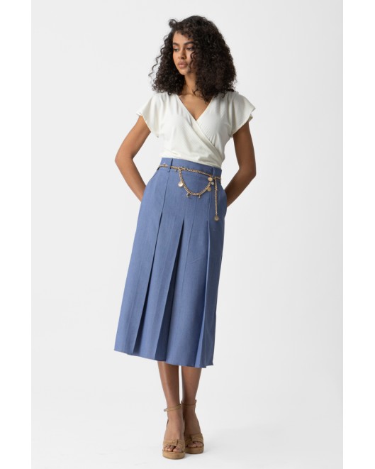 Φούστα Πιέτες Patch