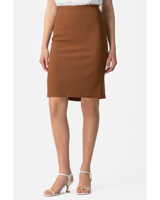 Elastic crepe_skirt_Muffin