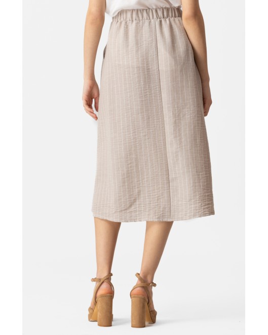 Φούστα ριγέ Linen