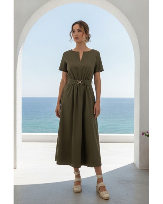 Popline cotton dress Tracy KLOS