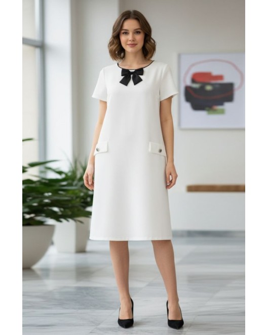 Φόρεμα κρεπ Φιόγκος