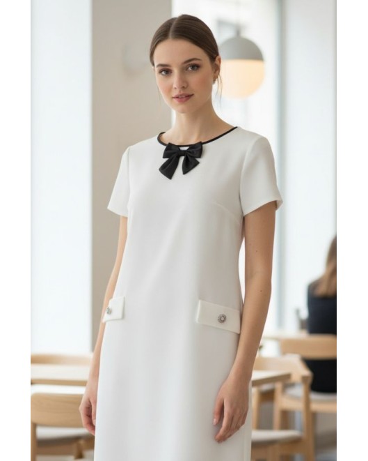 Φόρεμα κρεπ Φιόγκος