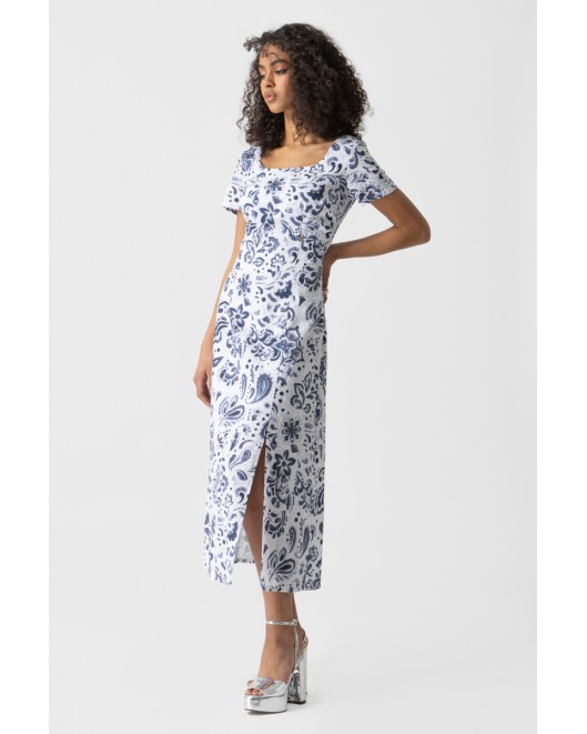 Φόρεμα Broderie Εμπριμέ Layla