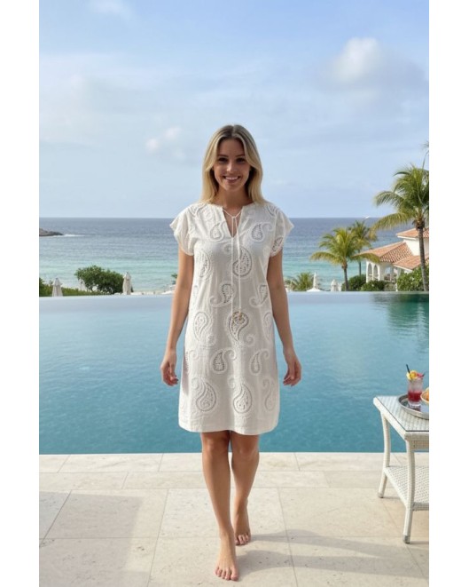 Embrodery dress Aura