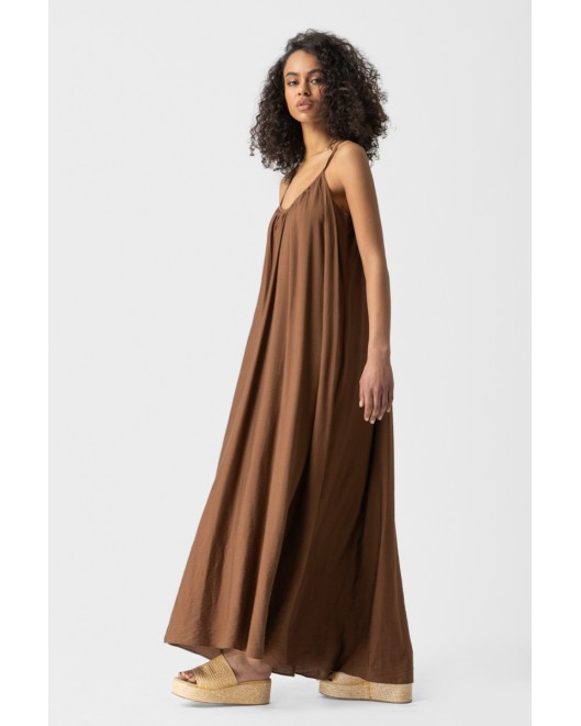 Φόρεμα αμάνικο Silky