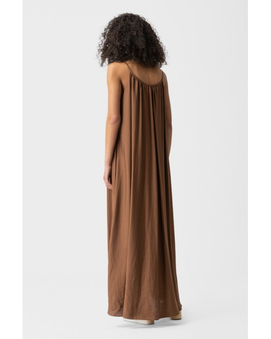 Φόρεμα αμάνικο Silky