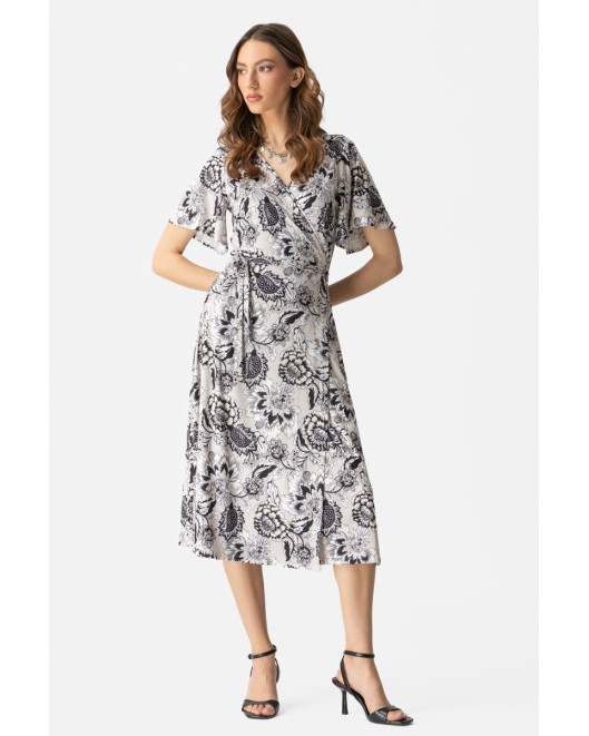 Elastic wrapped dress Yulia