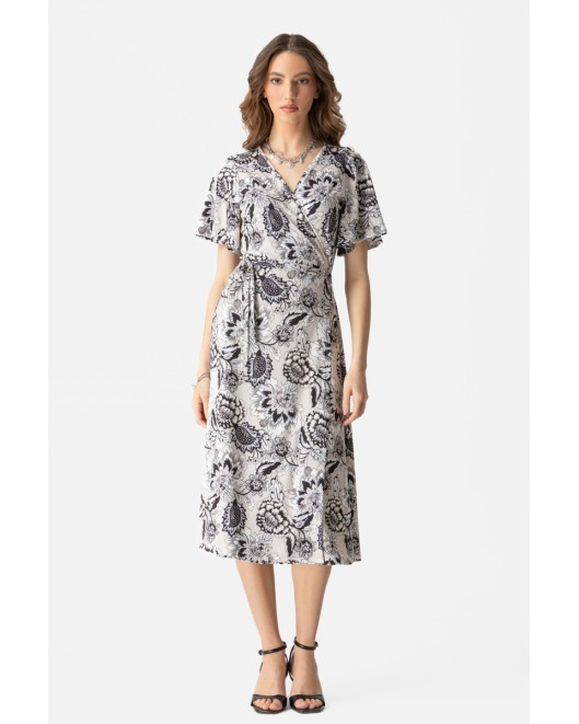 Elastic wrapped dress Yulia