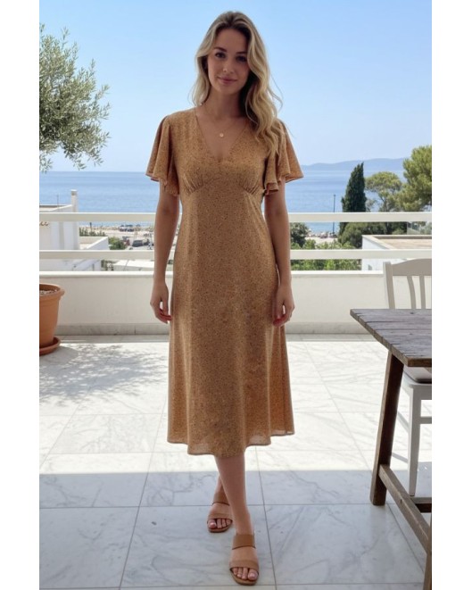 Φόρεμα Floral Viscosa