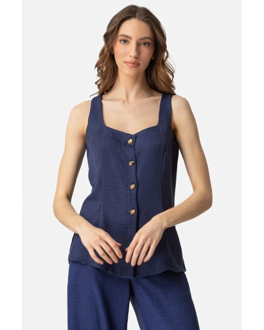 Blouse Frida buttons