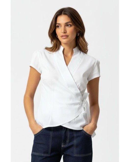 Πουκάμισο κρουαζέ ποπλίνα