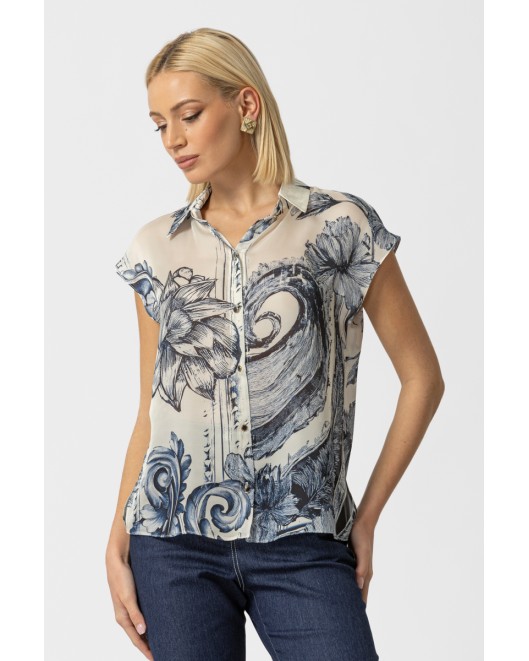 Πουκάμισο διαφάνεια Maya