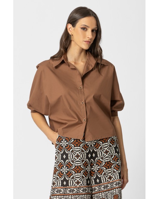 Πουκάμισο ποπλίνα Travel