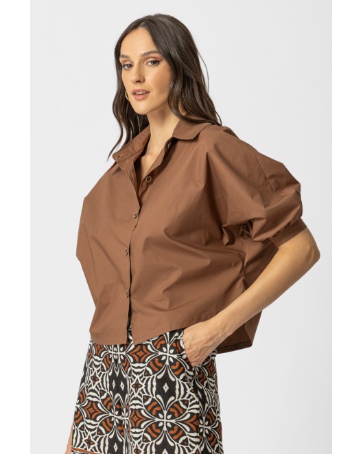 Πουκάμισο ποπλίνα Travel