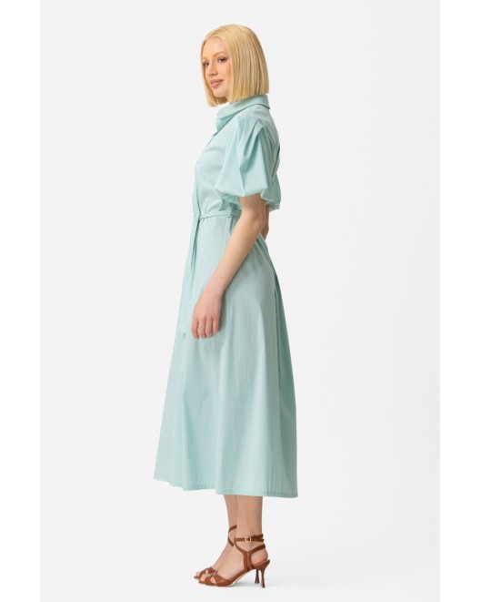 Πουκαμισοφόρεμα ποπλίνα