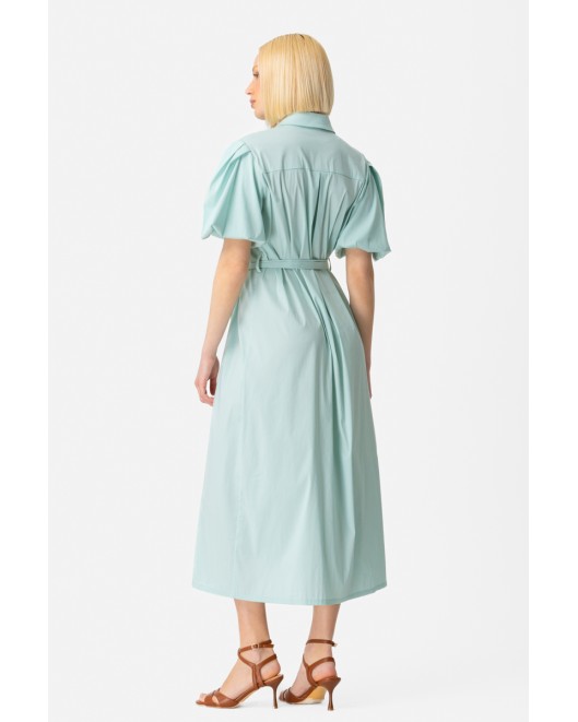 Πουκαμισοφόρεμα ποπλίνα