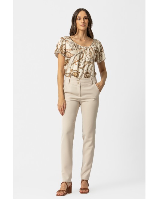 Μπλούζα eco-σατέν Raso Foxy