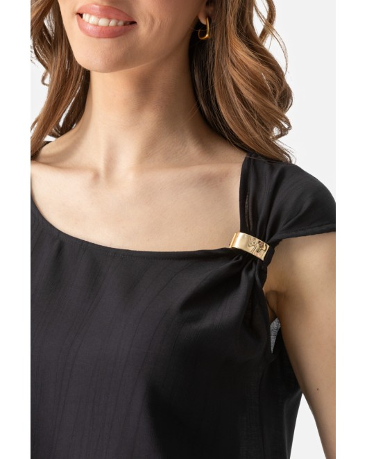 Eco-jacquard blouse Palma