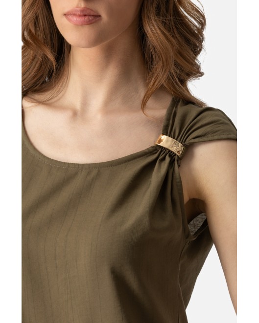 Eco-jacquard blouse Palma