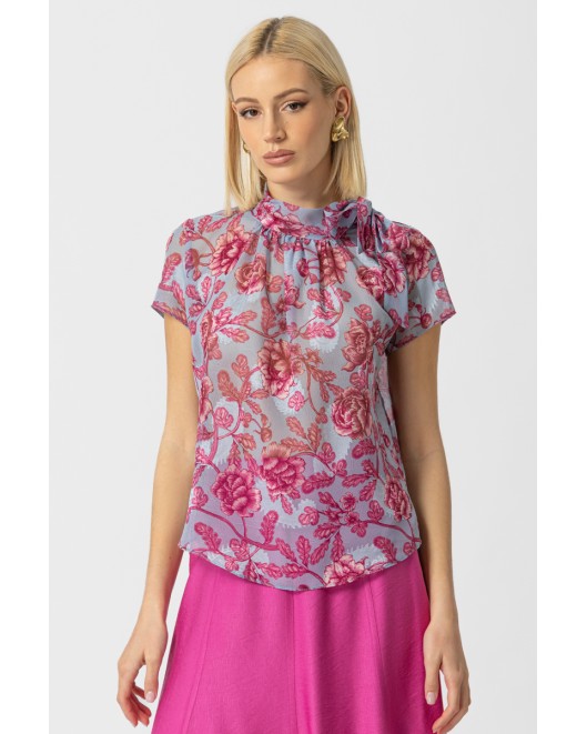 Μπλούζα διαφάνεια ζακάρ Darling