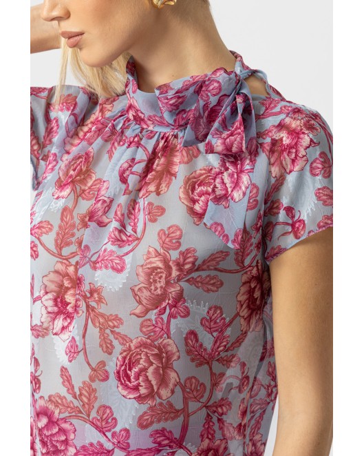 Μπλούζα διαφάνεια ζακάρ Darling