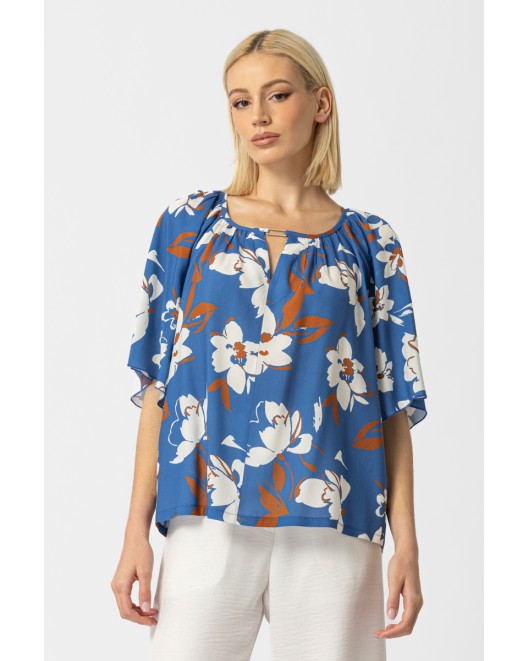 Μπλούζα βισκόζ Nandia