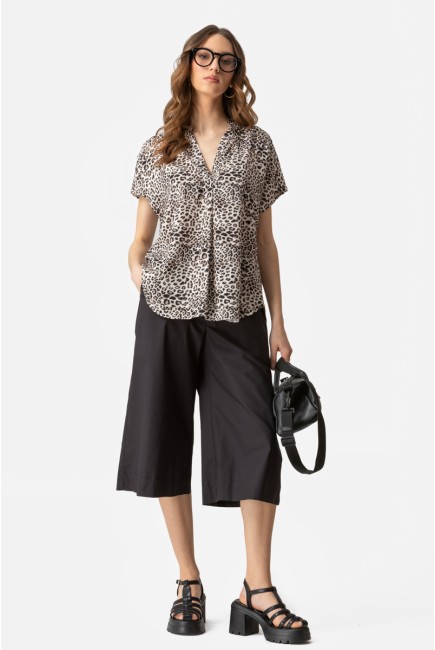 Oversized Leopard blouse