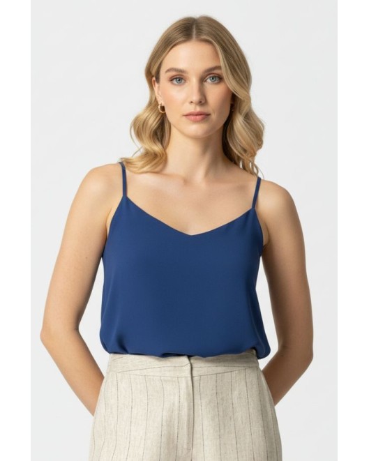 Sleeveles light crepe blouse_Gala