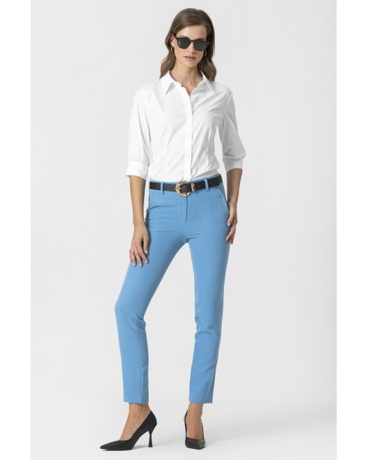 Παντελόνι κρεπ Muffin ανορθωτικό κλασσικό σε εφαρμοστή γραμμή ΕΦΑΡΜΟΣΤΗ ΓΡΑΜΜΗ