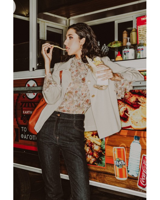 Παντελόνι πλυμένο Jean ΙΣΙΑ ΓΡΑΜΜΗ