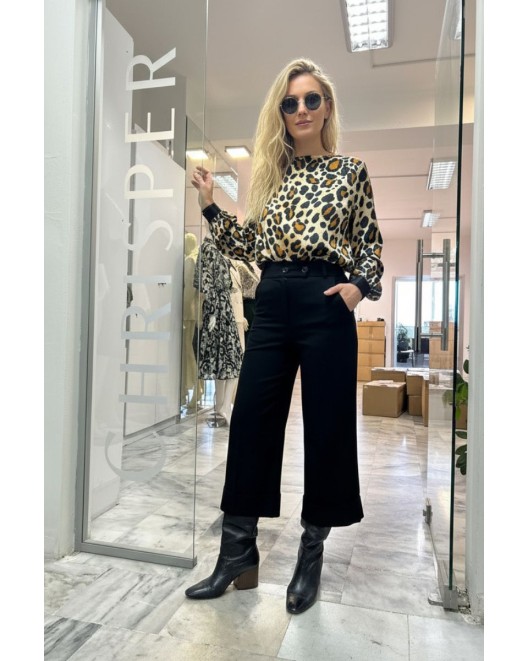 Tr trousers Candy with waistband ZIP TROUSERS